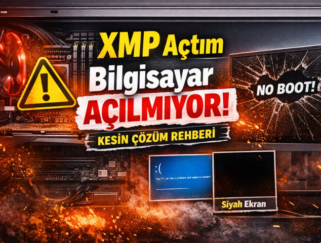 RAM XMP Nasıl Açılır? (Intel ve AMD BIOS Ayarları Rehberi)